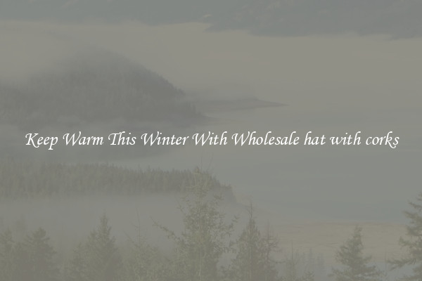 Keep Warm This Winter With Wholesale hat with corks