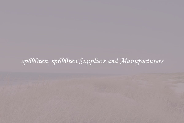 sp690ten, sp690ten Suppliers and Manufacturers